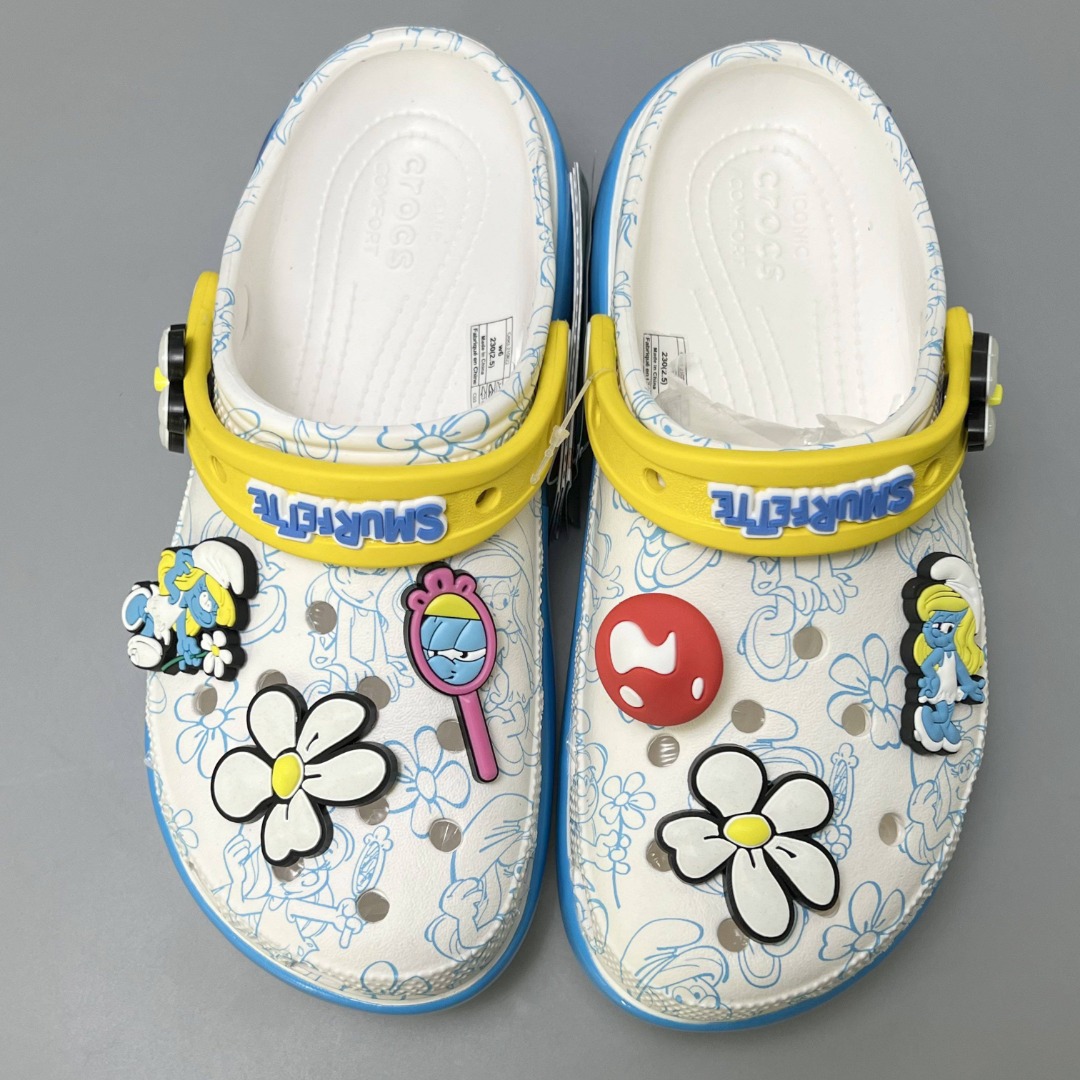 Crocs Smurfs Platform Clog
