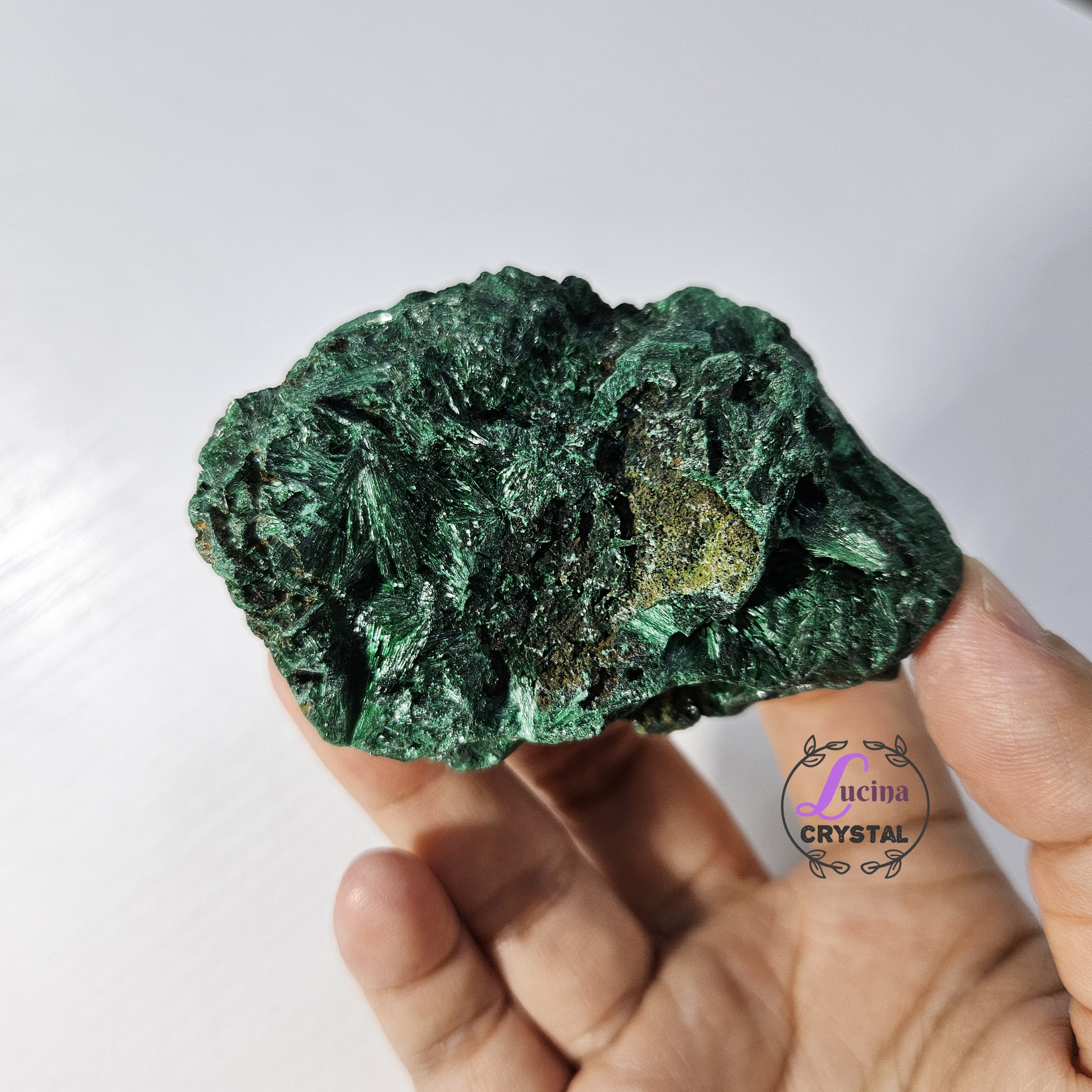 (Co#LC8550) 孔雀石原礦石/Malachite Raw Stone