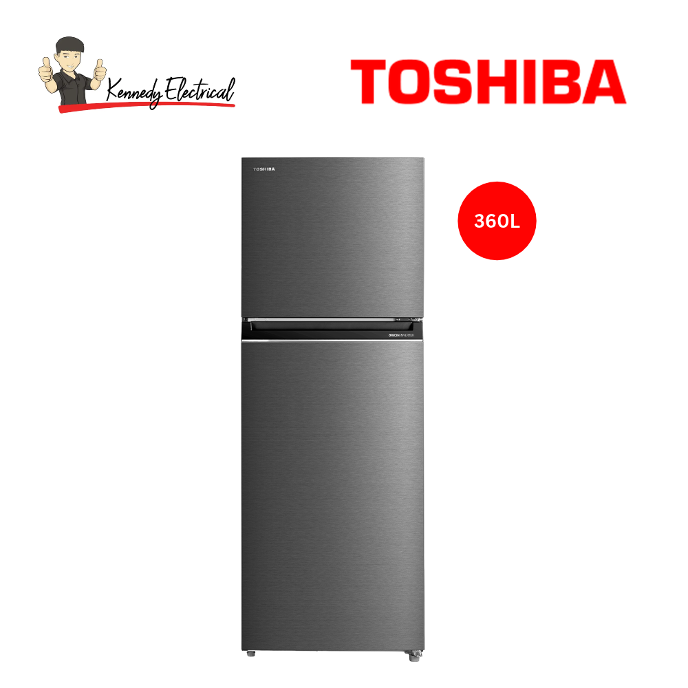Toshiba 360L 2-Door Inverter Refrigerator (GR-RT412WE-PMY(58))