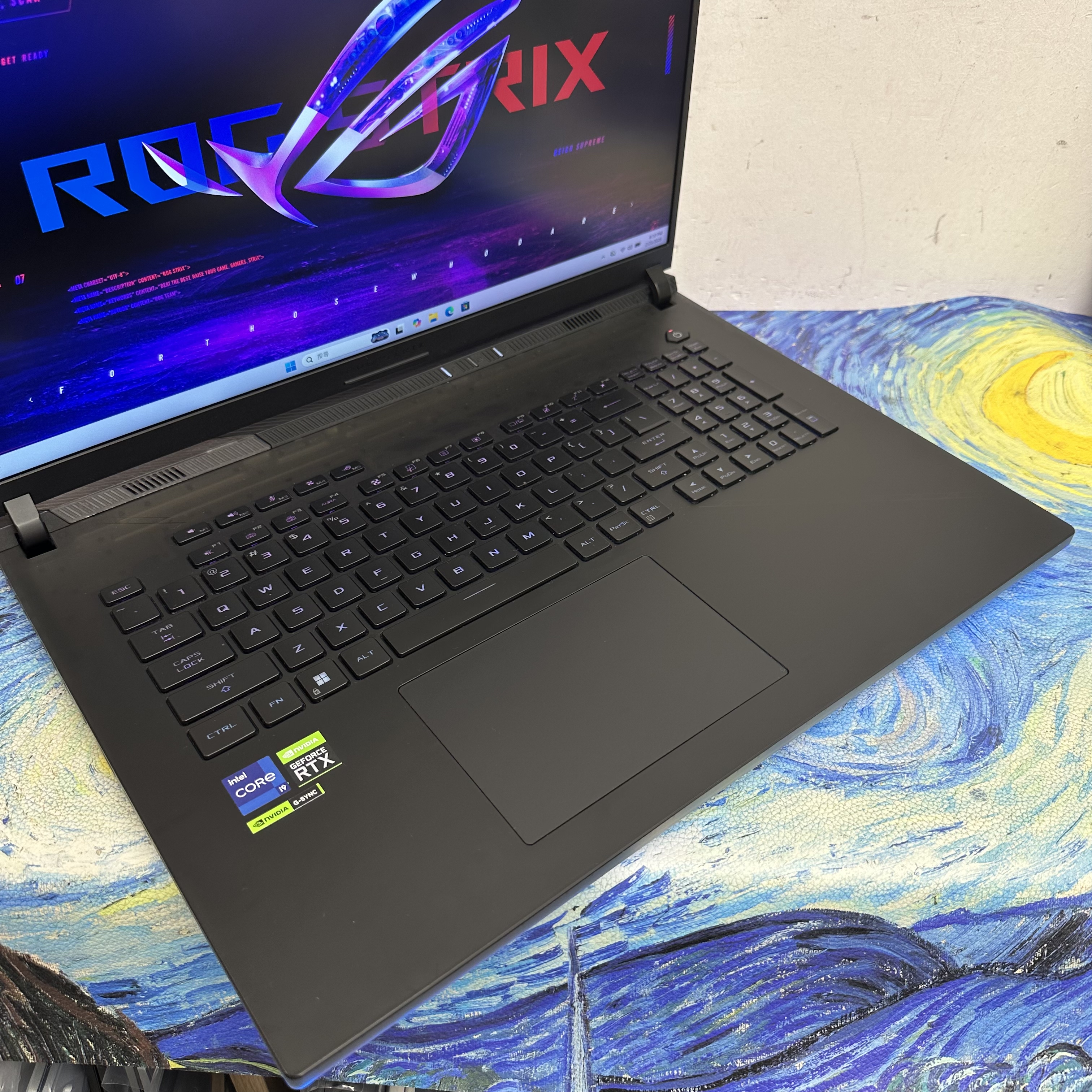 （頂級18寸 RTX4090華碩ROG Strix Scar🔥電競機)ASUS ROG i9-13980HX/64GB Ram/2TB SSD/RTX 4090 16GB獨立顯示卡/240Hz 2.5K Mon/18寸 Mon/ Gaming Laptop / Gaming Notebook / Movie / PC Gaming / GTA / 