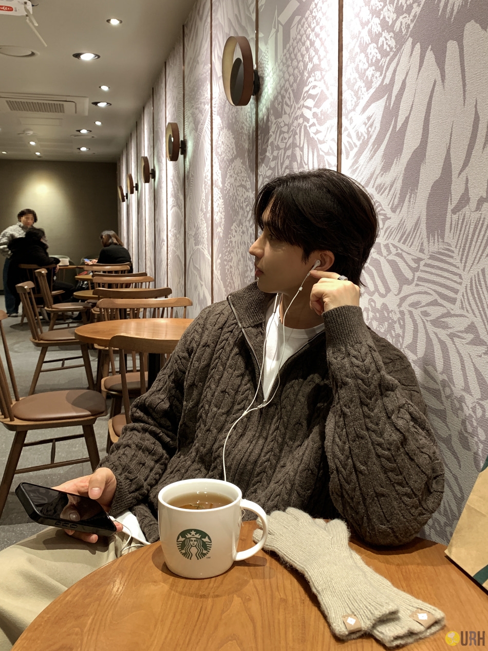 【100%保證韓國直送】經典麻花兩用拉鍊針織外套 Cozy Daily Cable Two-way Knit Zip-up RL114700