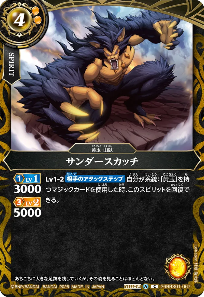 [BS] 26RBS01-067 サンダースカッチ C