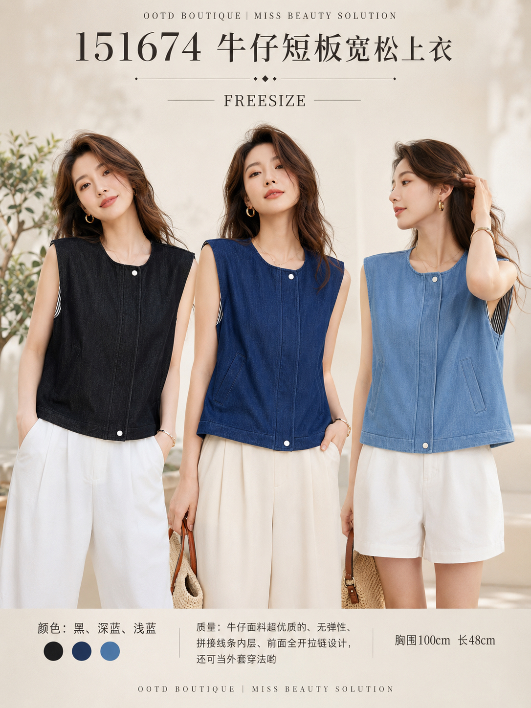 151674 PREMIUM JEANS BLOUSE 