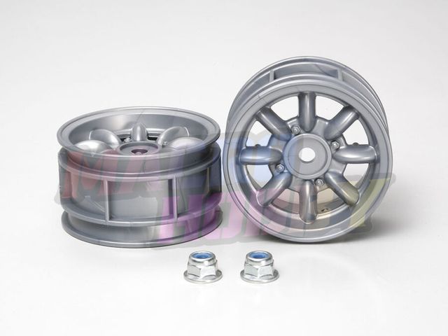 TAMIYA M-Chassis Cerchi 8 Razze (2) Argento / 300050569 - Foto 3