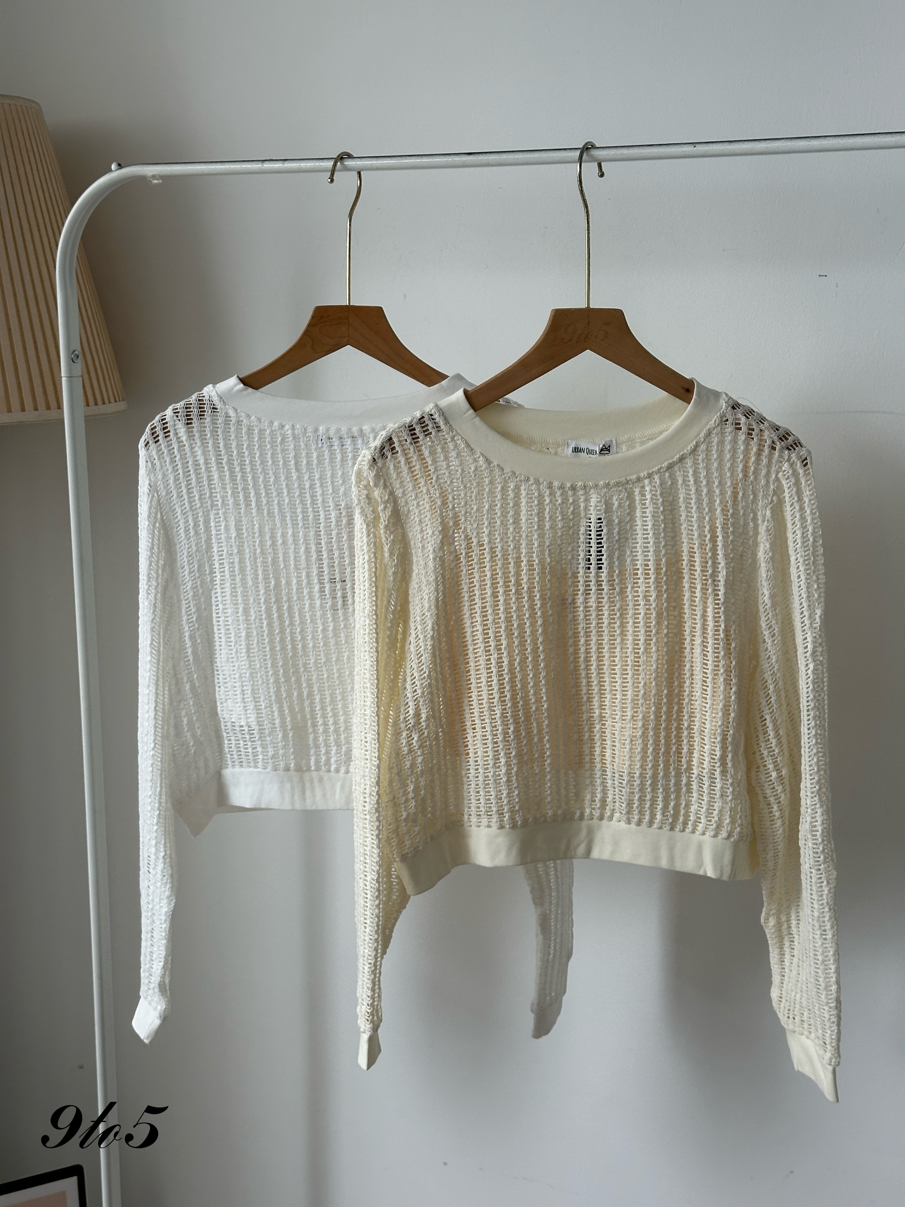 T4002 Open-knit Top - 4 Colors 