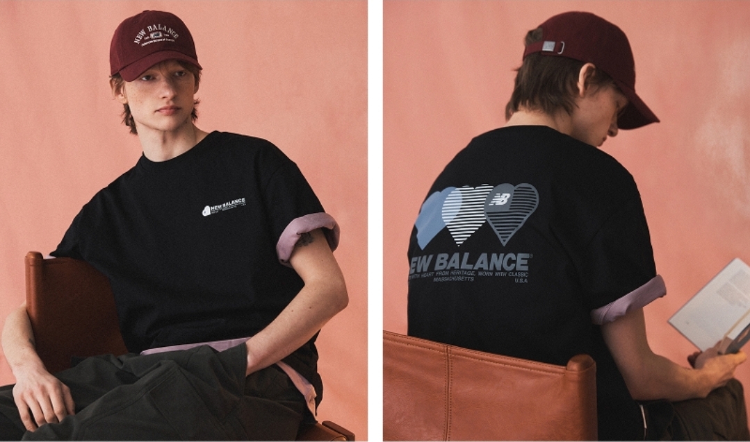 New Balance Heart Tee ｜Graphic 純色款