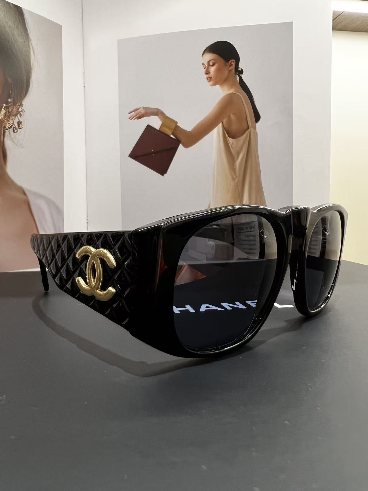 Chanel Matelassé sunglasses