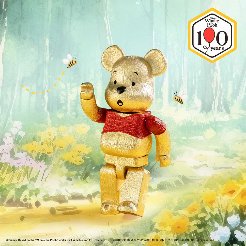 📦訂購 台灣代購 BE@RBRICK Marvel RS皇家雪蘭莪 錫合金典藏雕像 400% 迪士尼 小熊維尼 Winnie the Pooh 