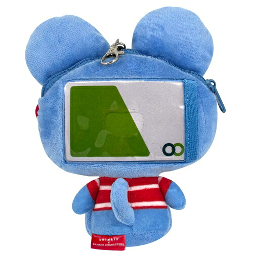 現貨｜Swimmer x Sanrio Characters Hello Kitty 日版 毛公仔 伸縮卡套 收納袋 吊飾 掛件 (067616)
