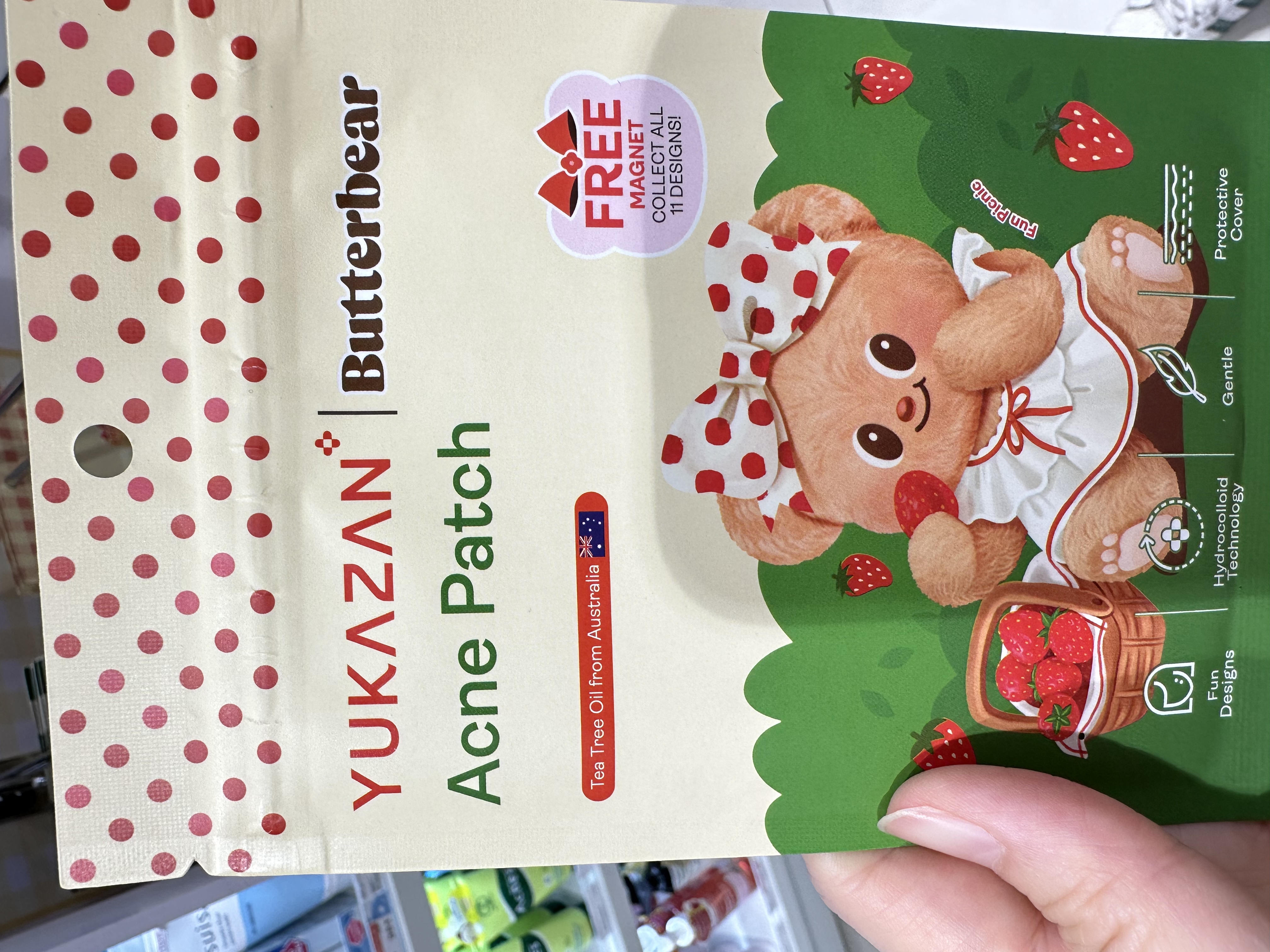 ButterBear / 公仔造型暗瘡貼 20張