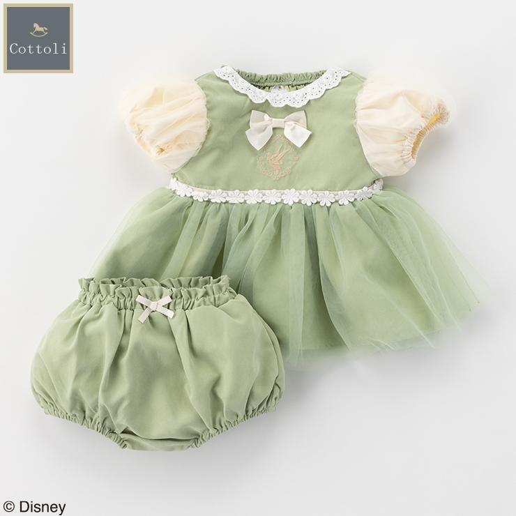 🇯🇵限量預訂 日本直送🇯🇵Cottoli x Disney公主系列Tinkerbell短袖上下套裝
