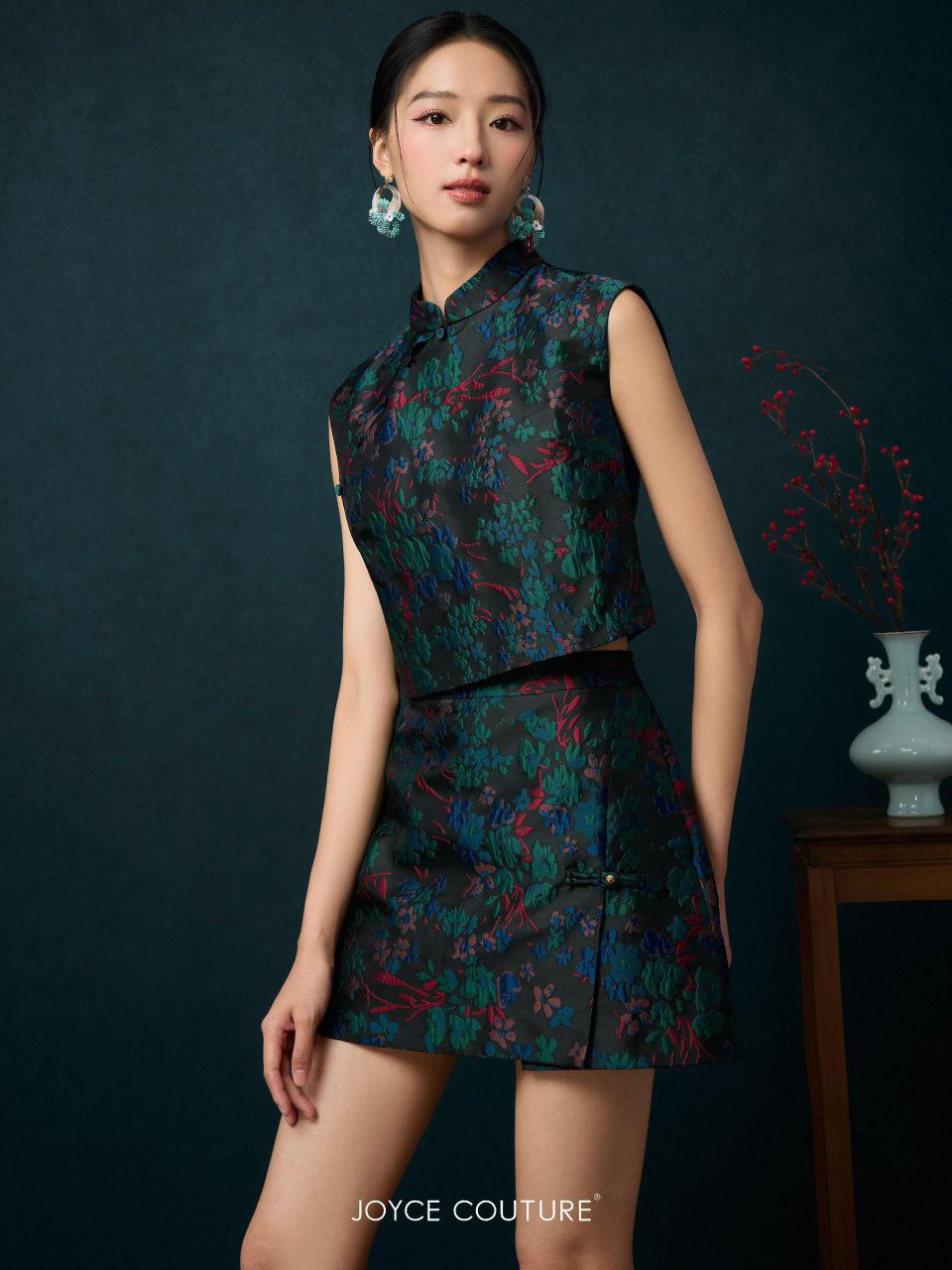 旗袍套装裤裙 S0092