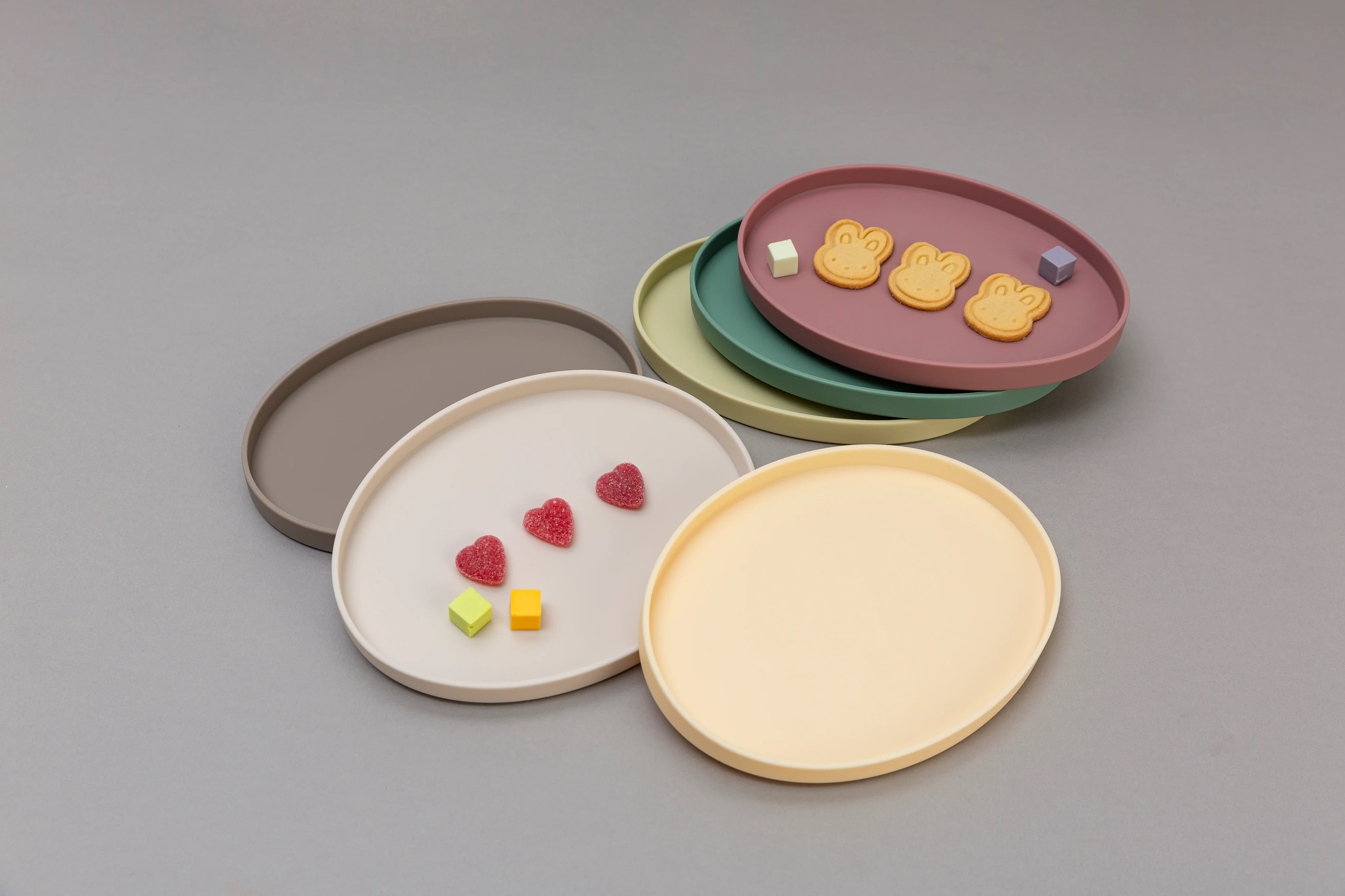 Modui Silicone Suction Tray Cover(butter)