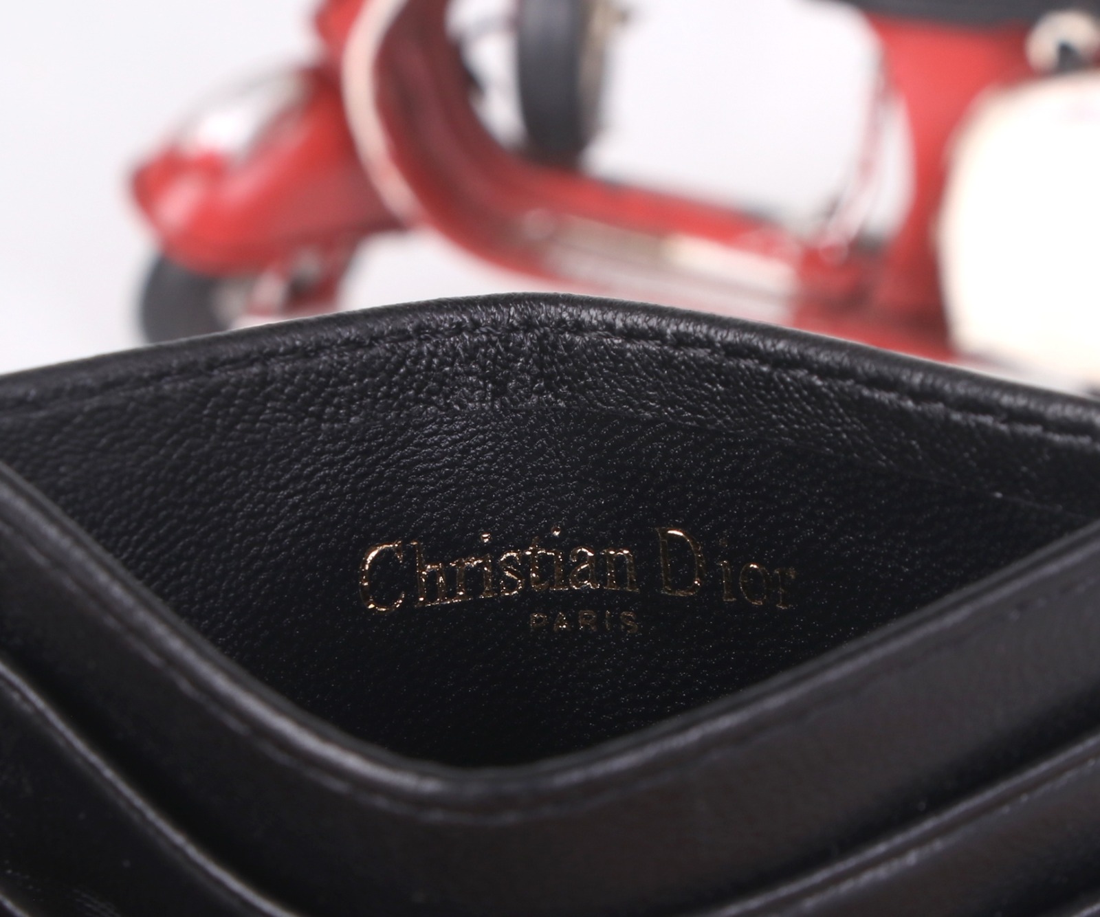 【原單】Dior Caro Freesia 鑲鑽卡包