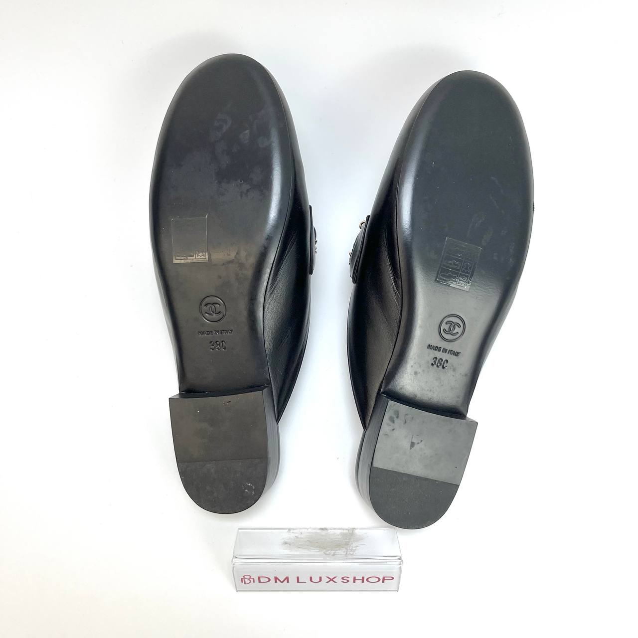 Chanel Braided Chain Mule Sandals