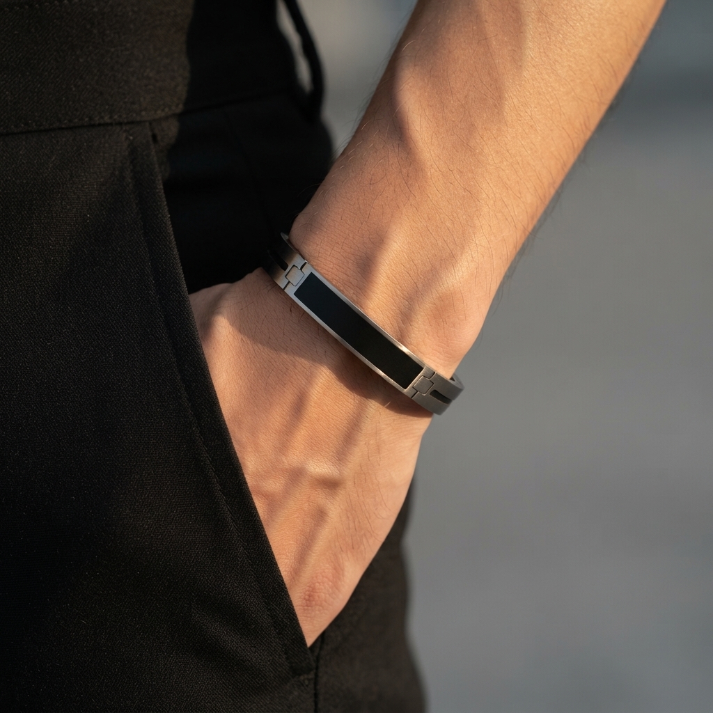Boccia Titanium 0342-02 Bangle 鈦金屬 / 搪瓷手鐲