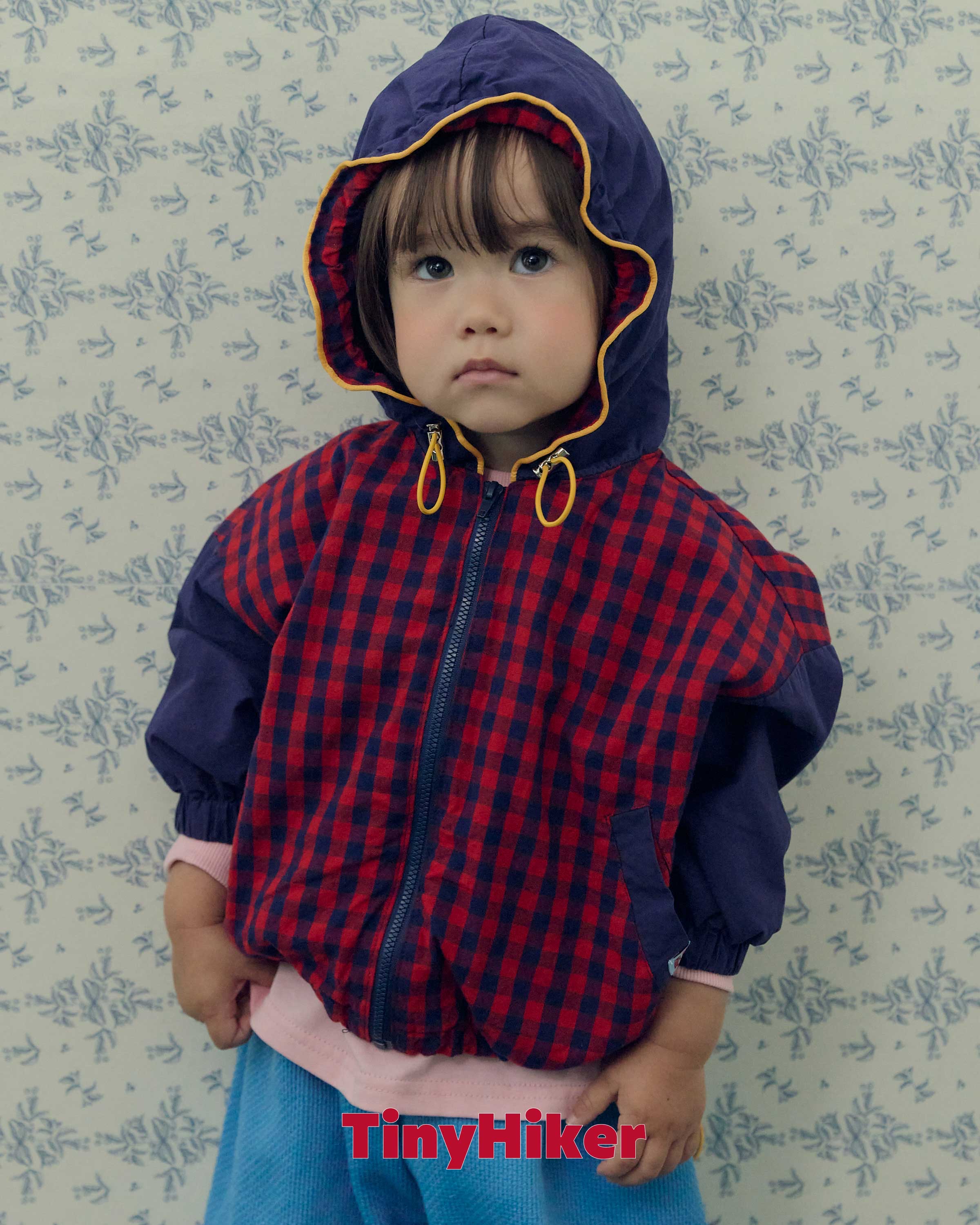 Tiny |  Pposik Check Hoodie Jumper