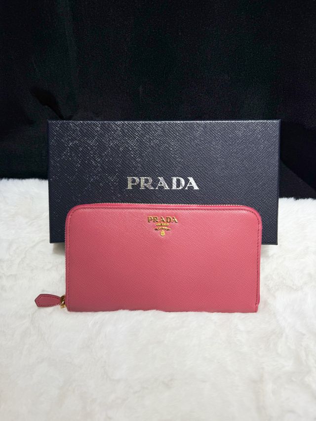 PRADA ウォレット Prada wallet 5140/sf/rose pink | Q's Shop