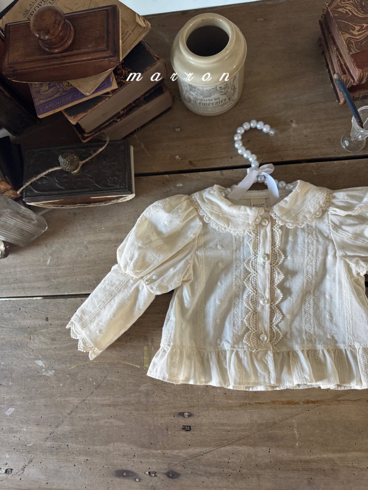 🇰🇷Marron blouse