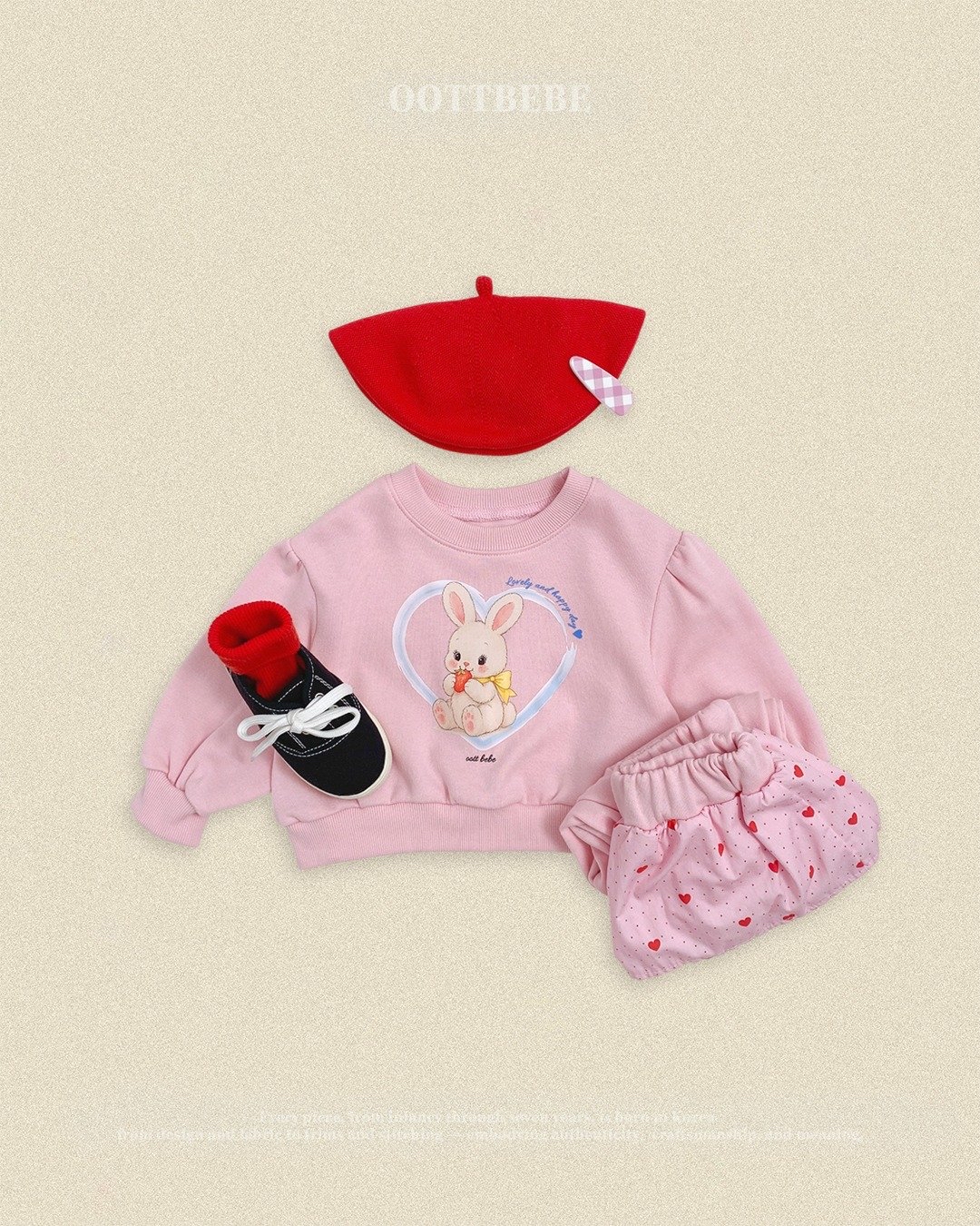 OOTT | Cutie Rabbit Two-Piece Set