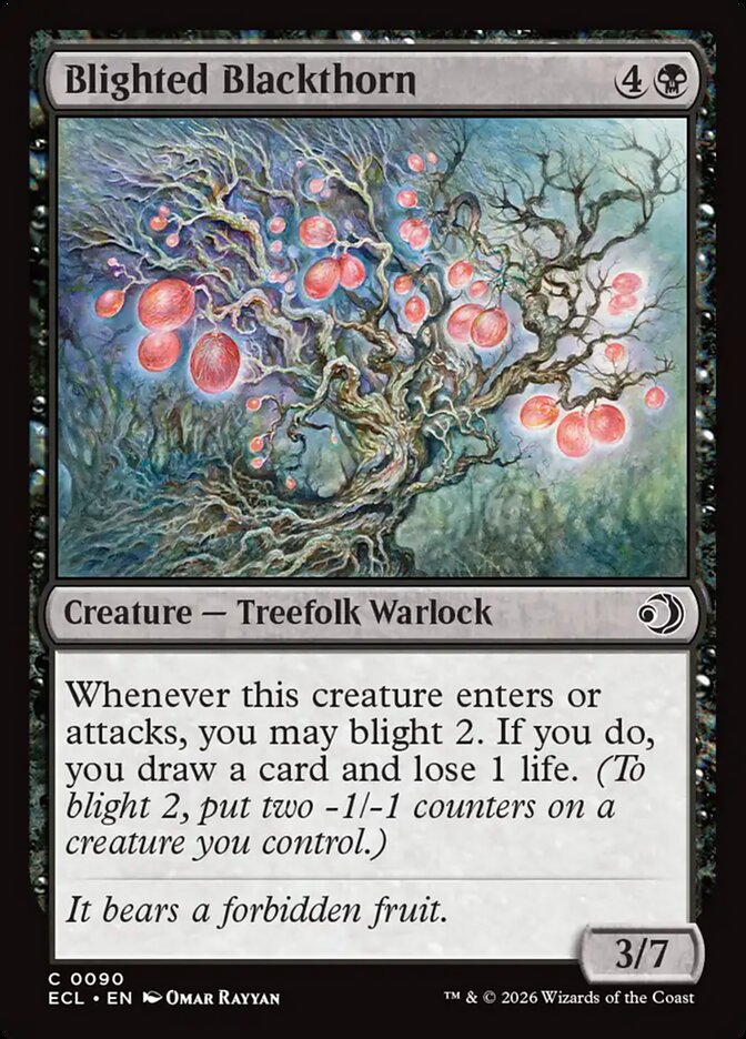 Blighted Blackthorn [ECL-090] [EN]