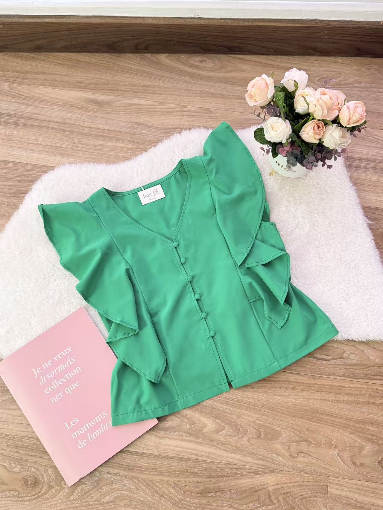 Delaney Ruffle Top