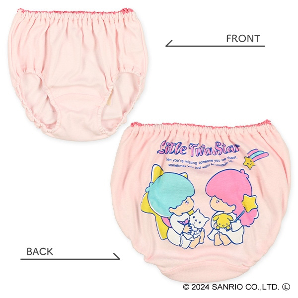 🇯🇵預訂 日本直送🇯🇵Little Twin Stars印花女童純棉內褲三件套裝