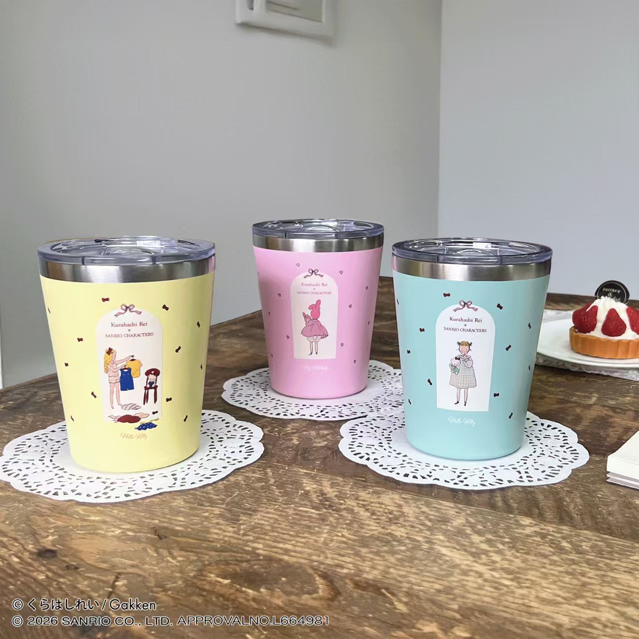 日本直送！倉橋伶衣 x Sanrio 聯乘版保溫杯 350ml 