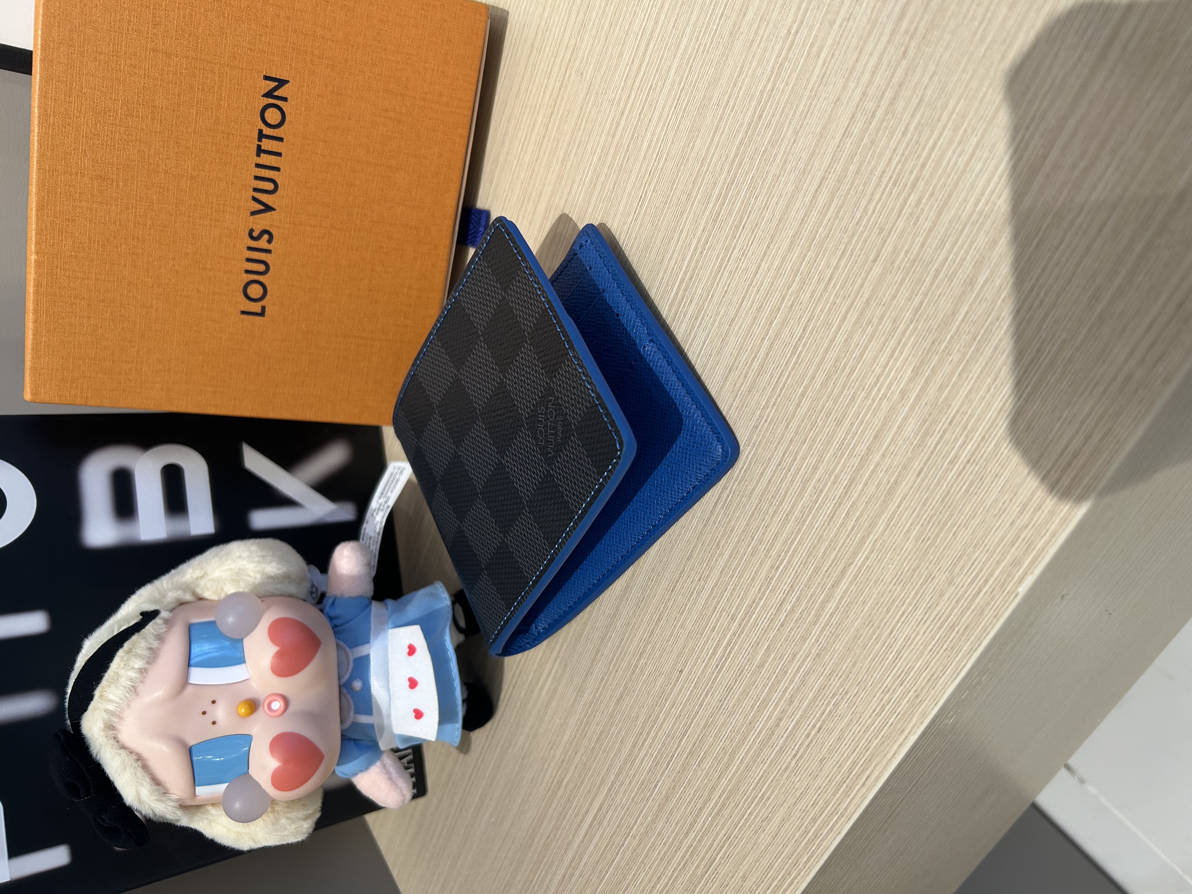 全新 LV Slender Wallet N64033 100%Authentic, 全新 ✅Dust bag ✅Box