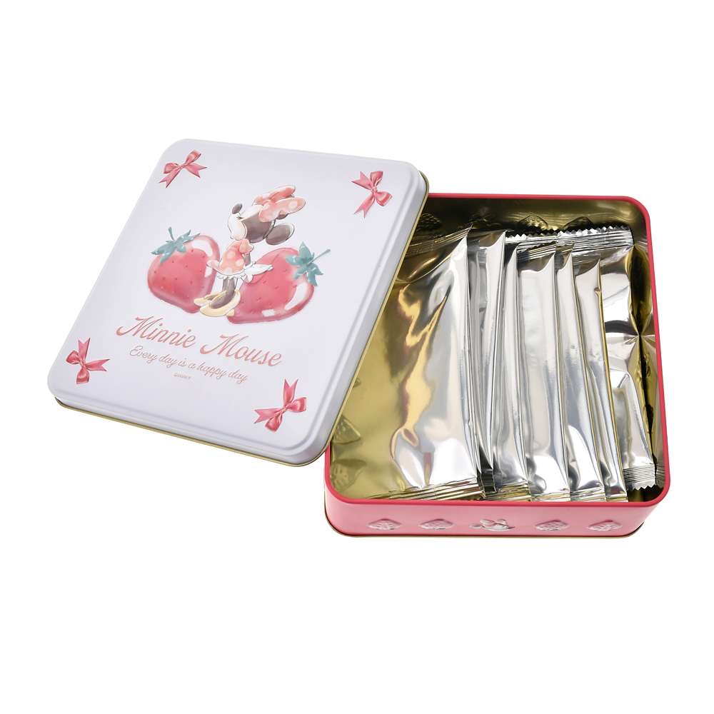 日本預訂📍日本迪士尼GLOSSY FRUITS系列 - 米妮鐵盒餅乾 27/1日本開售