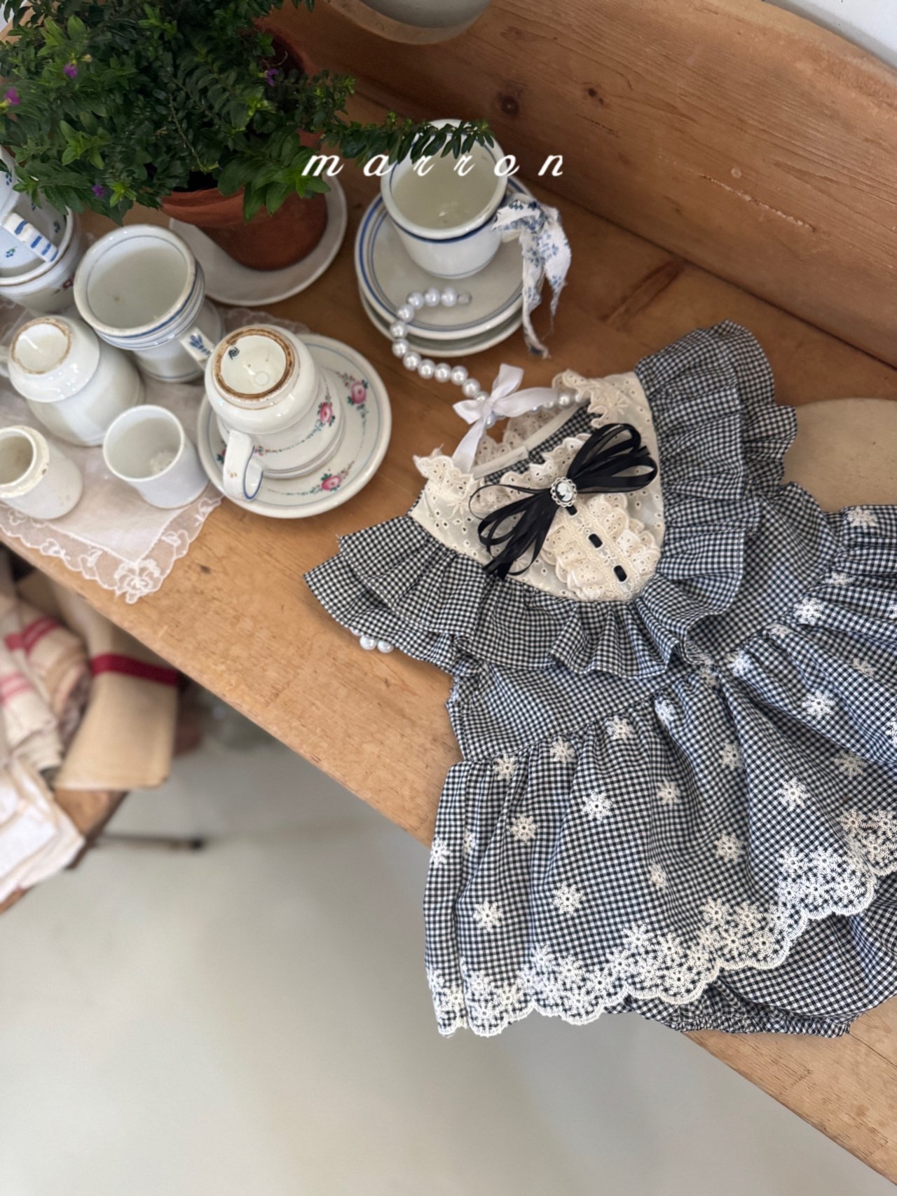 🇰🇷marron babysuit