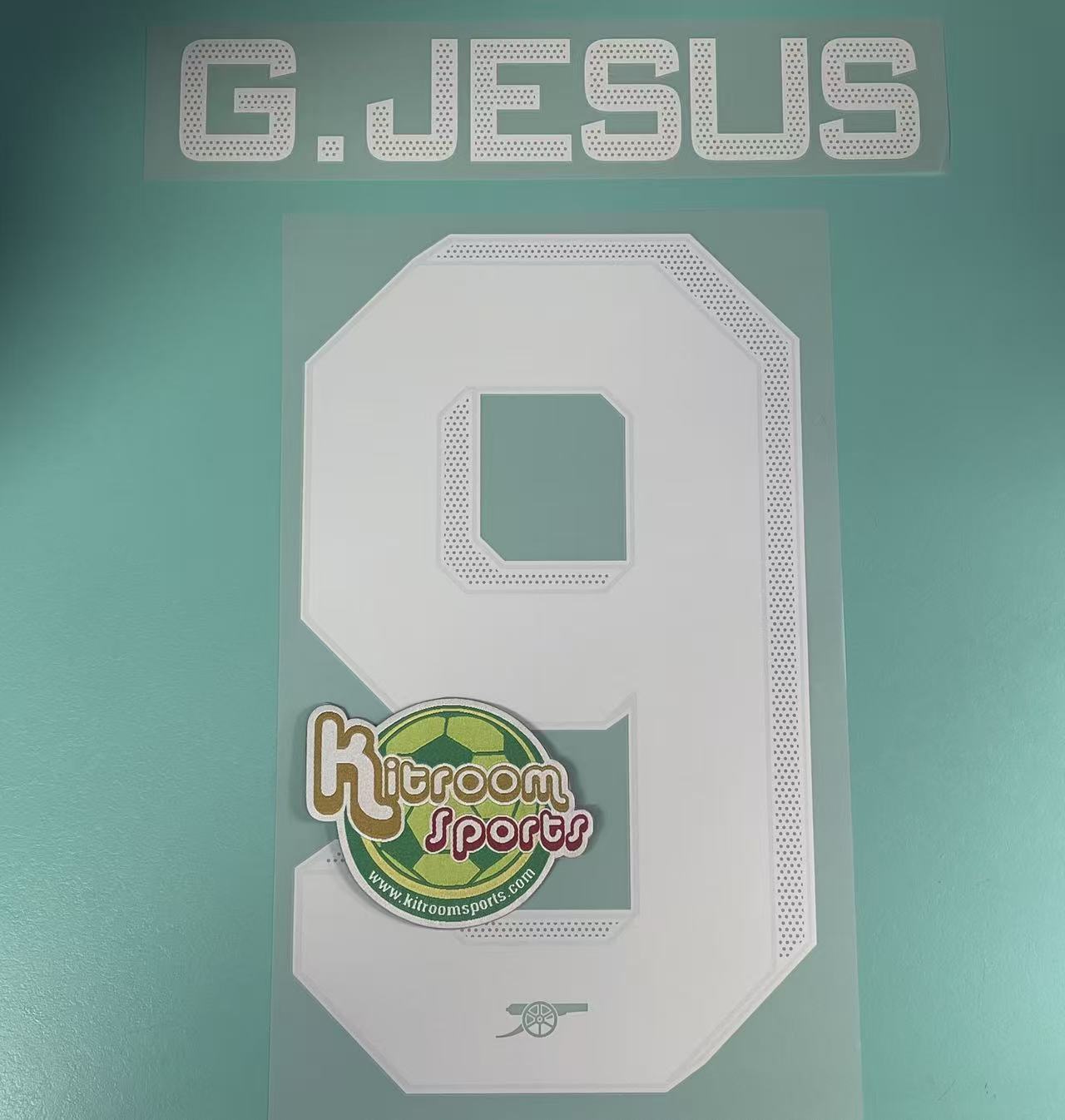 2023-24 Arsenal 3RD UCL Nameset #9 G.JESUE