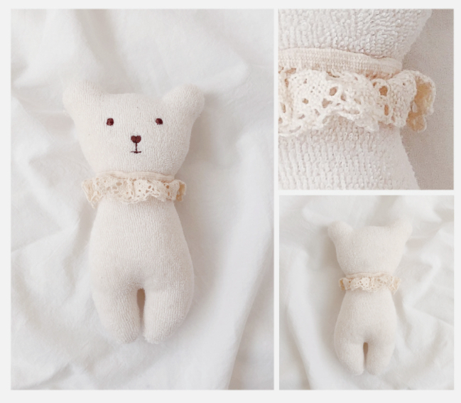 韓國Malolotte 有機棉搖鈴公仔