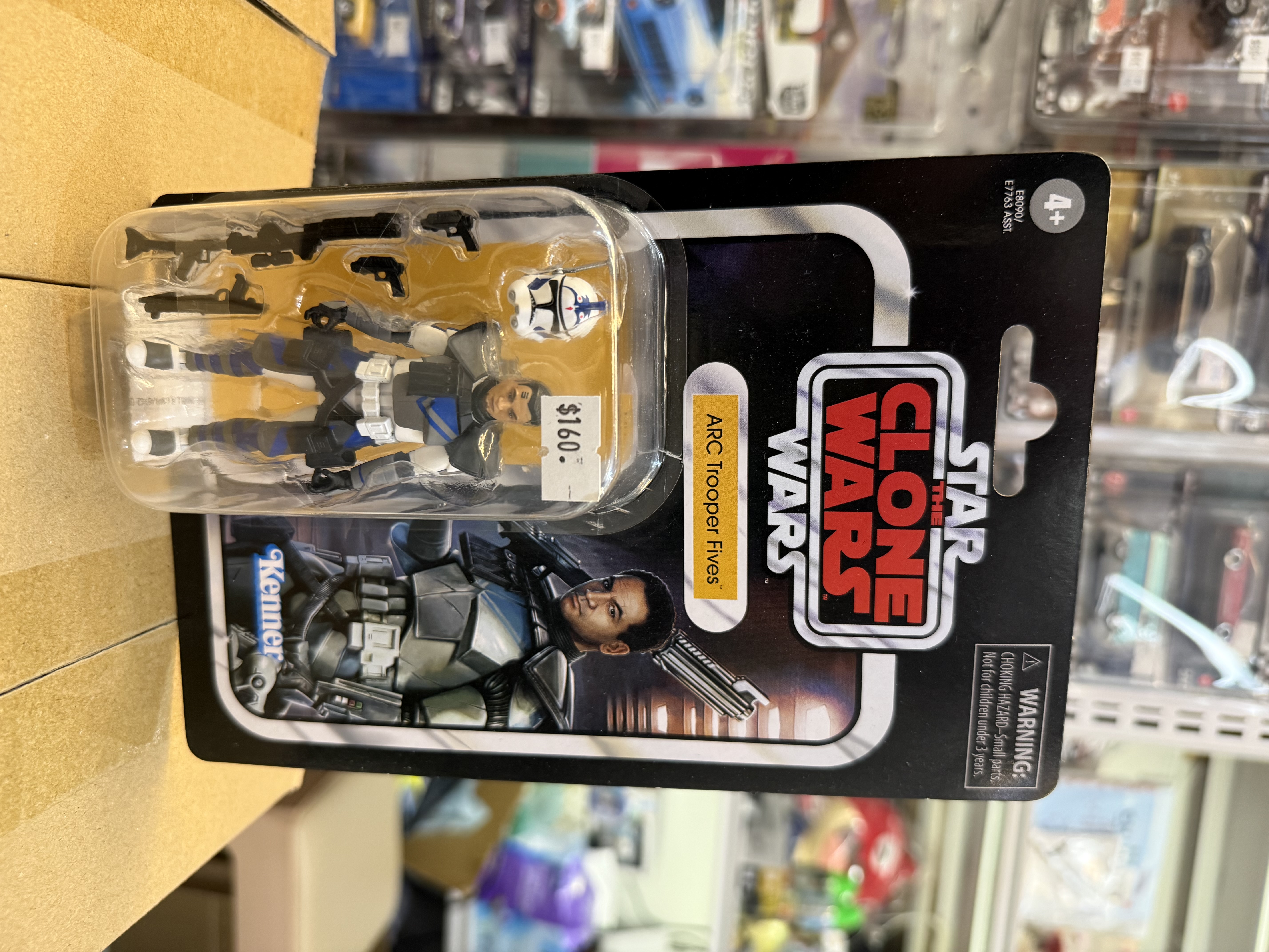 Star Wars Vintage 星球大戰復古收藏系列3.75’ ARC複製人501 Fives 可動人偶
