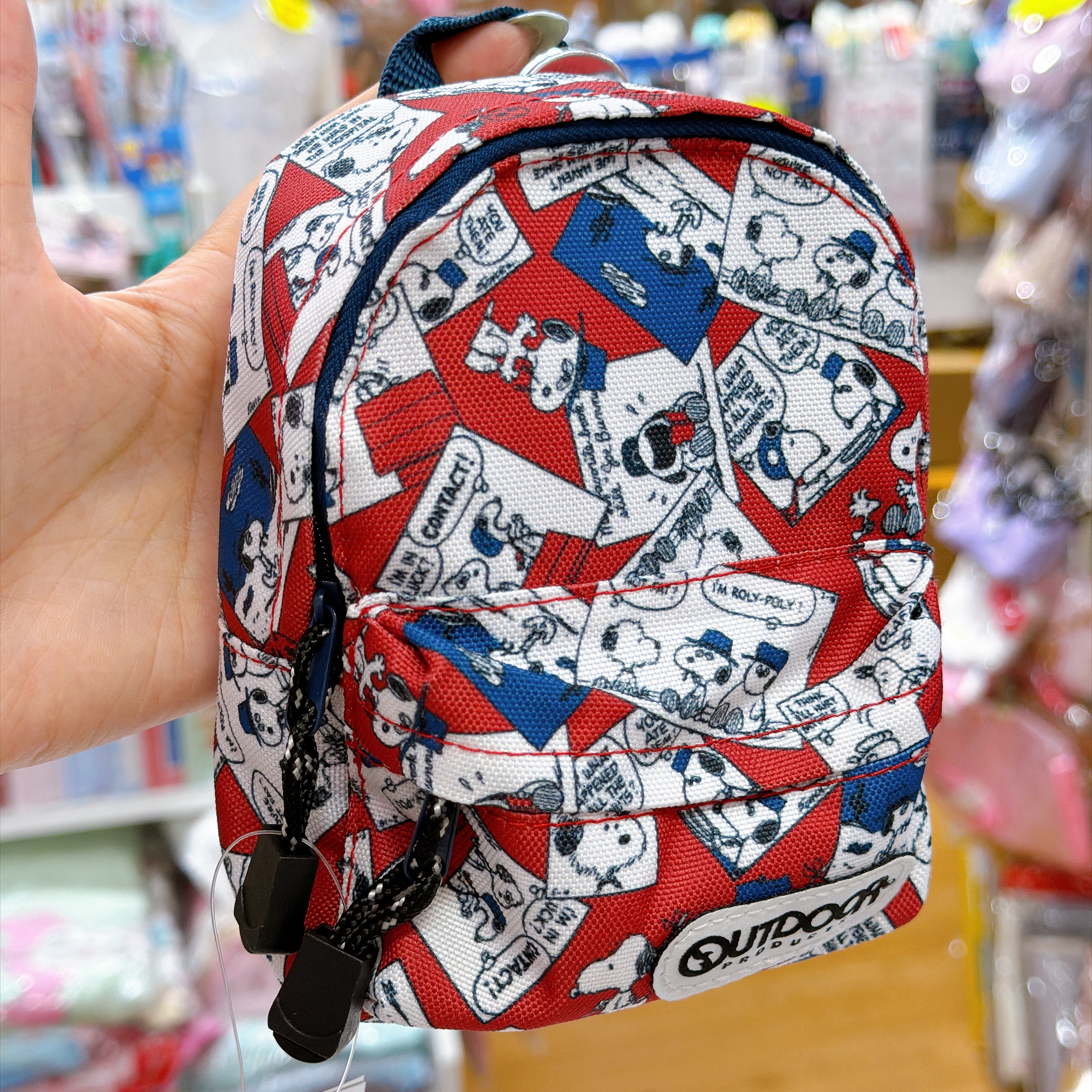 日本直送日本版outdoor Snoopy Toy Story新款筆袋 背囊形狀掛袋
