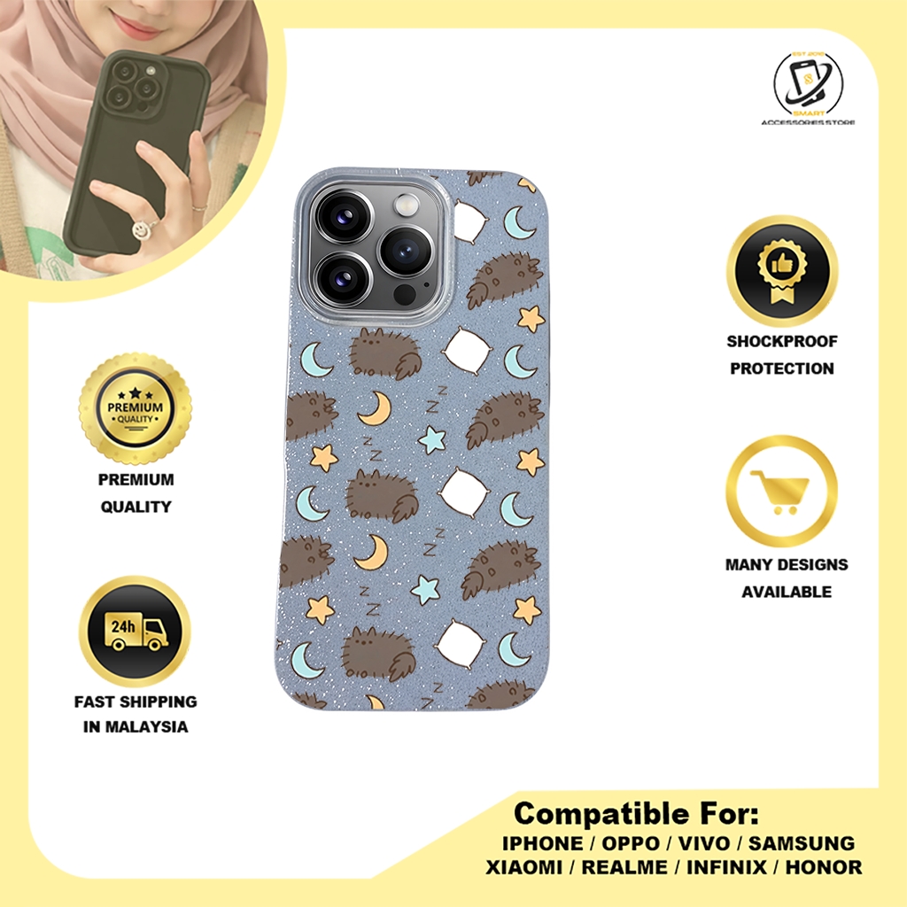 BLING CASE PHONE FOR IPHONE - DESIGN CAT E