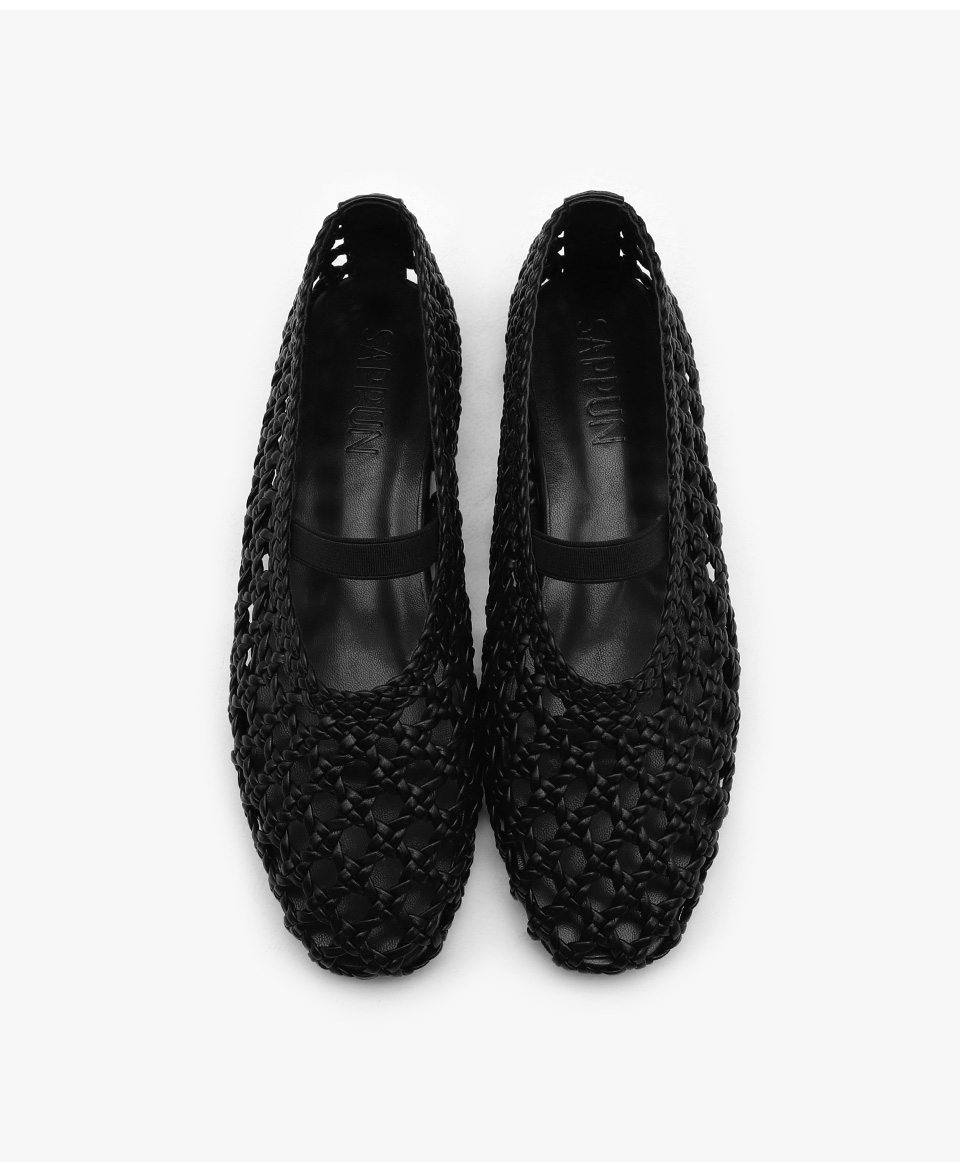 [代購] Sappun Bernard Raffia Flats (1cm)