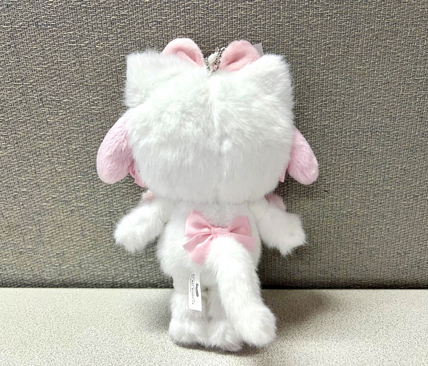 🎌日本直送🎌 原宿限定Kawaii Sanrio Factory長腿系列白貓造型公仔掛飾