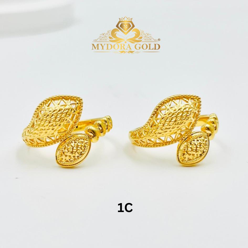 MYDORA Cincin Ratu Lattice Oval (5G) l EMAS 916/22K