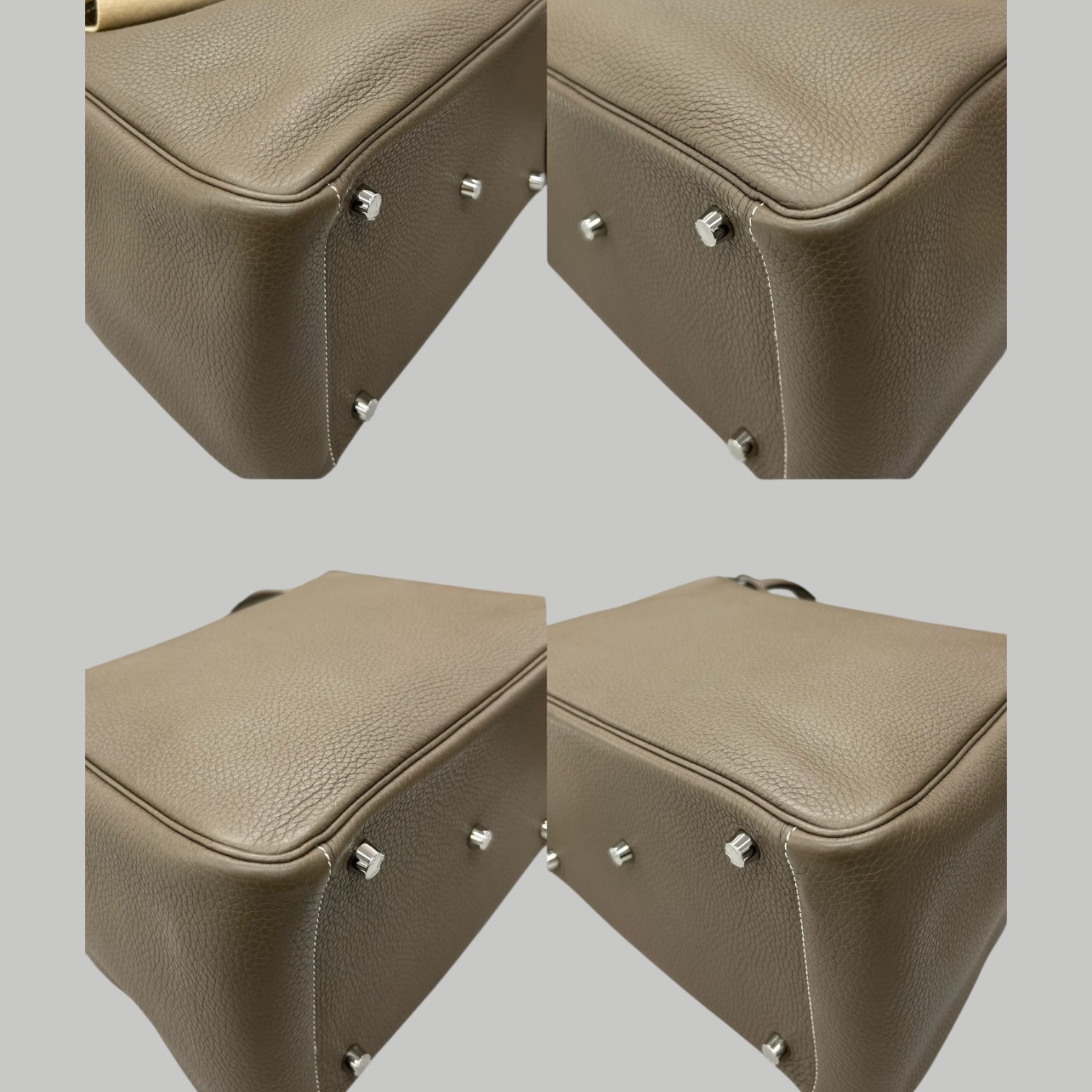 Hermes Lindy 30大象灰銀扣