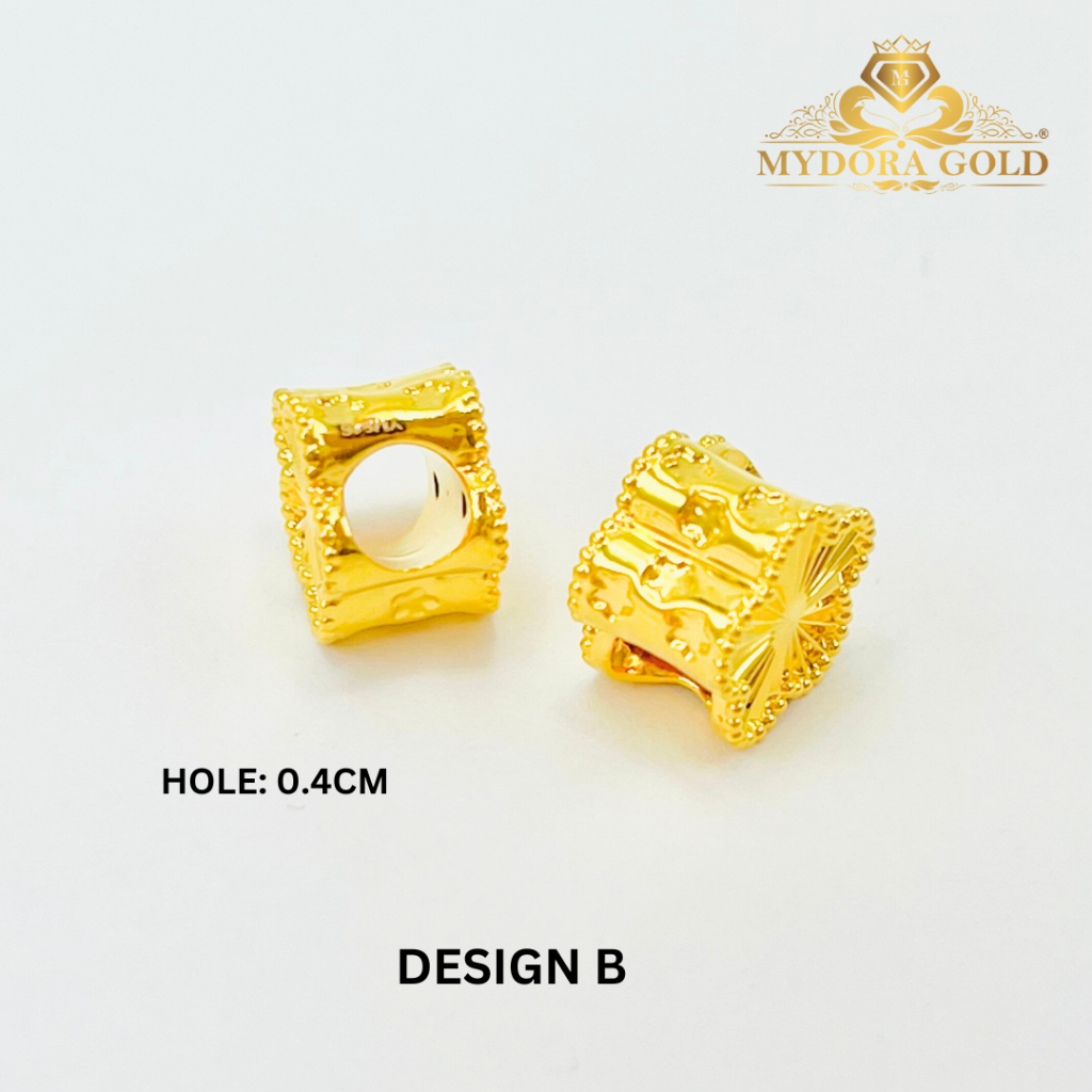 MYDORA Bead Clover Full Gold (5G) l EMAS 916/22K