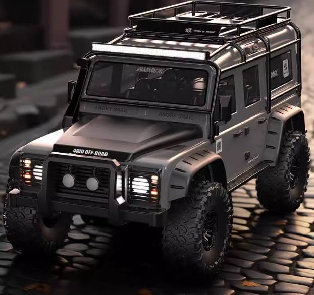全新 美嘉欣 MJX R/C 1:8 H8H V2 LAND ROVER DEFENDER 路虎衞士 攀爬車 | 機械波箱變速 | 前後差速鎖 | 2.4Ghz 遙控 | 