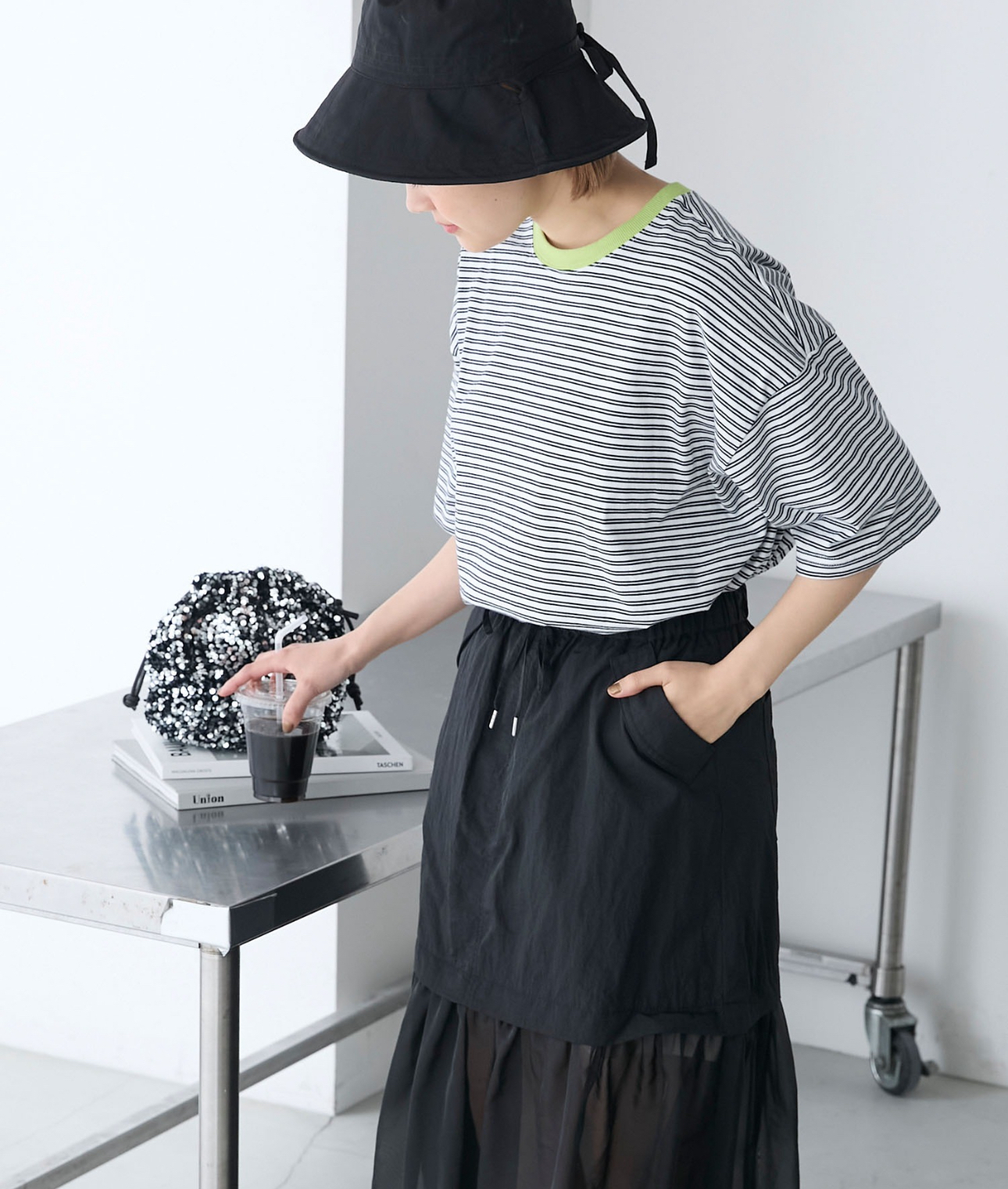 日本拼款間條衫