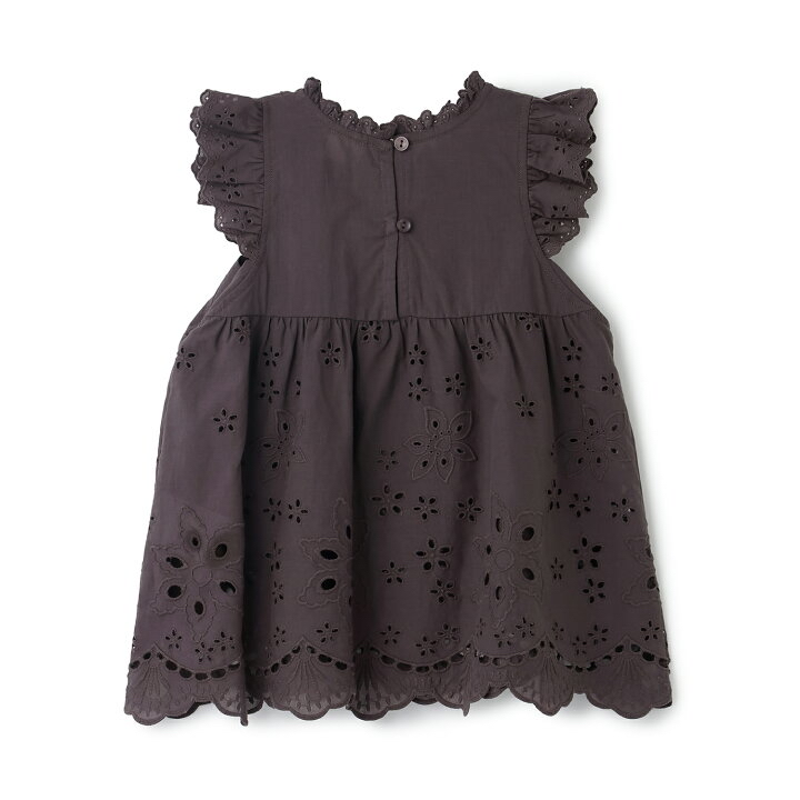 🇯🇵預訂 日本直送🇯🇵Petit Main 三色蕾絲荷葉邊短袖上衣