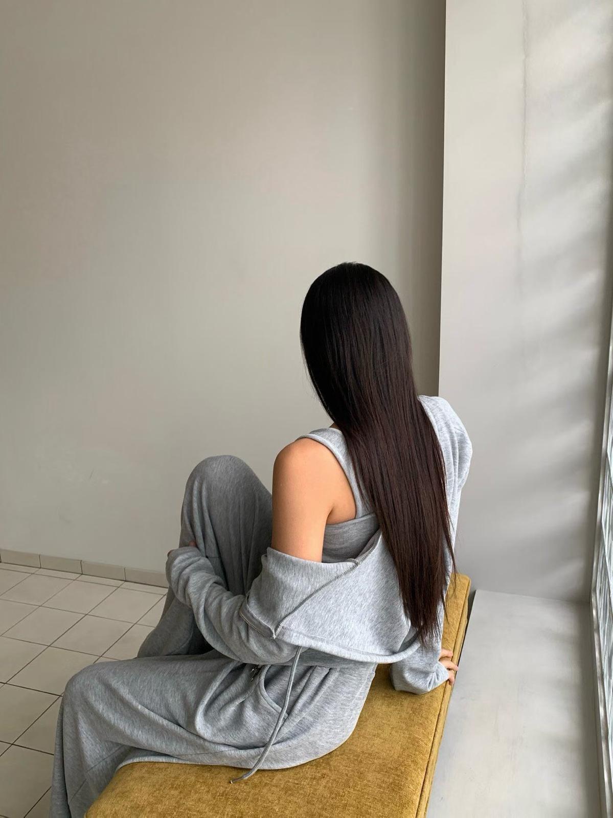 E15 刺繡Bra top+短外套+休閑褲Set