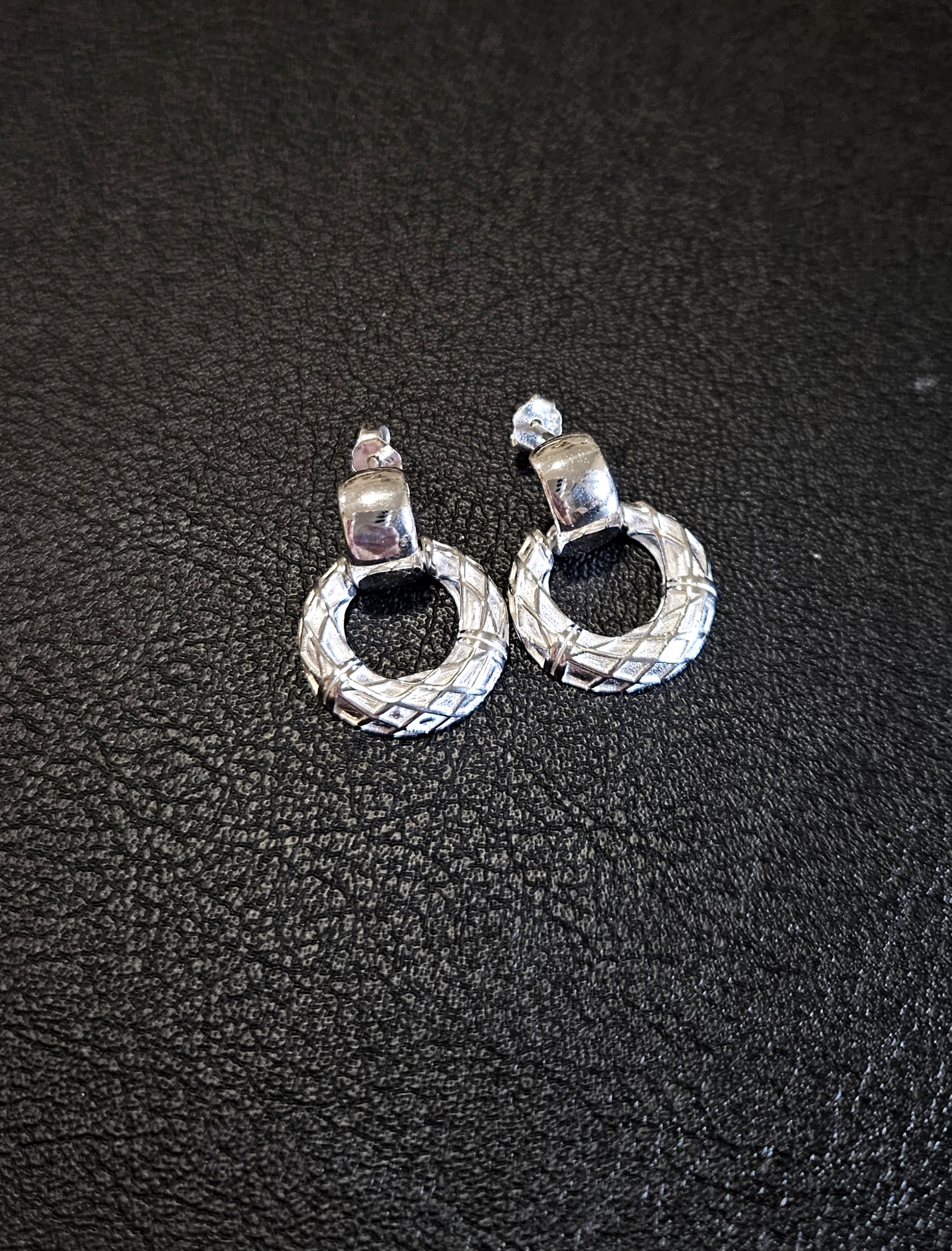 S925 - EE0334 Circle Earrings