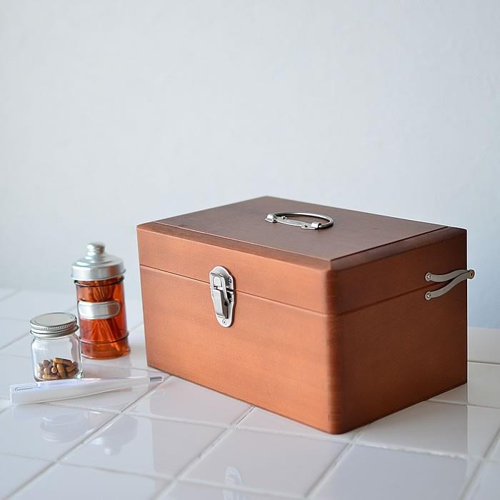 🔥🔥【日本製《倉敷意匠》杉木急救箱 】