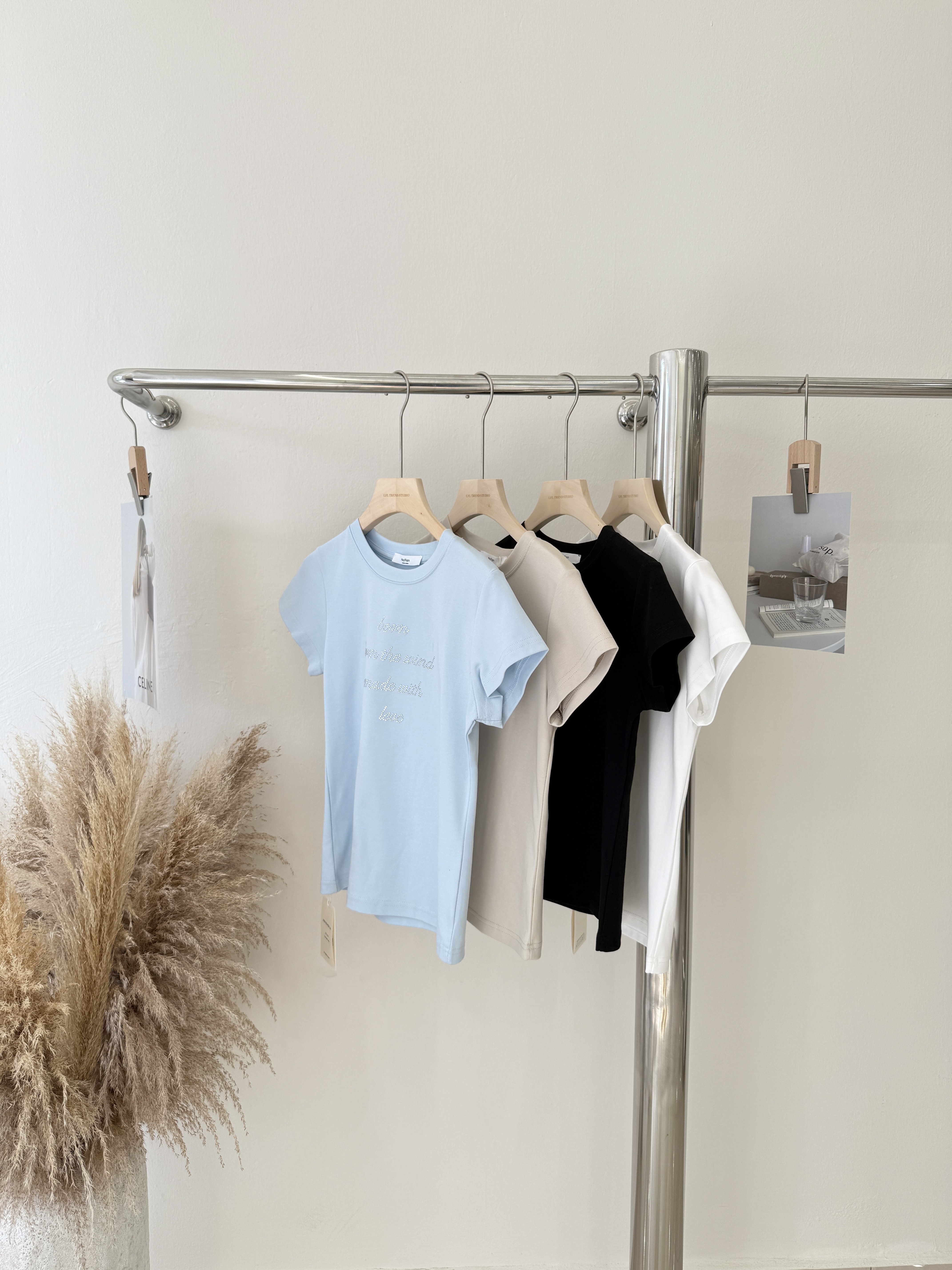 6956 时尚设计感字母短袖