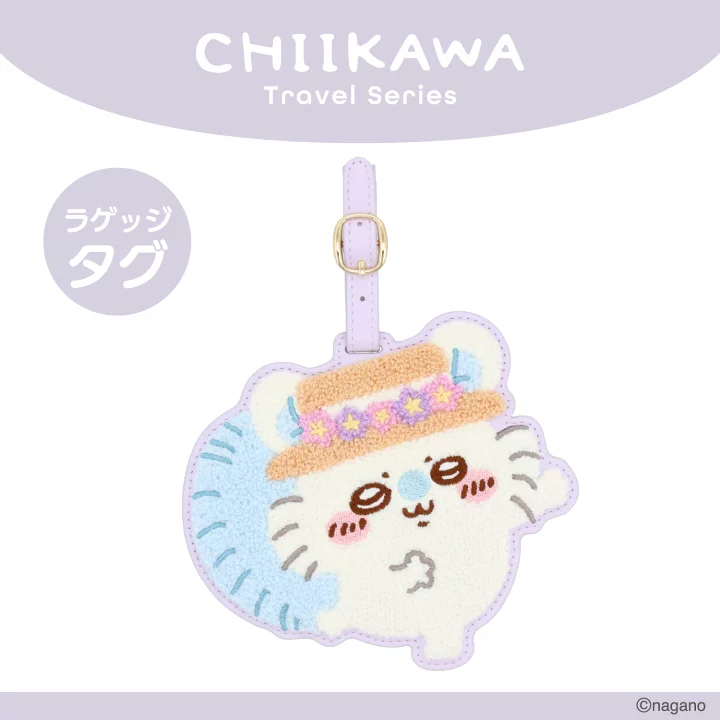  chiikawa 粧美堂 SHOBIDO 行李牌 -飛鼠