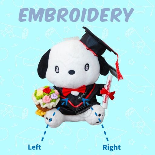 【My Sweet Piano】Piano畢業公仔 可加名字刺繡｜幼稚園畢業禮物推薦｜grad1823